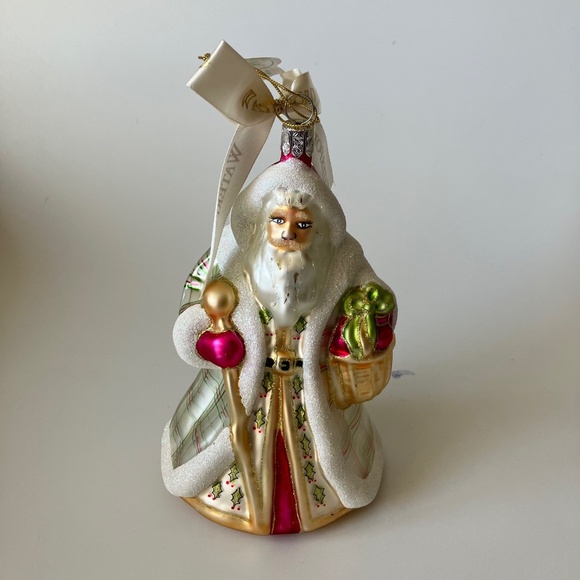 Vintage Waterford Holiday Heirloom Ornament: Limited Edition, Old World Santa - Picture 14 of 15